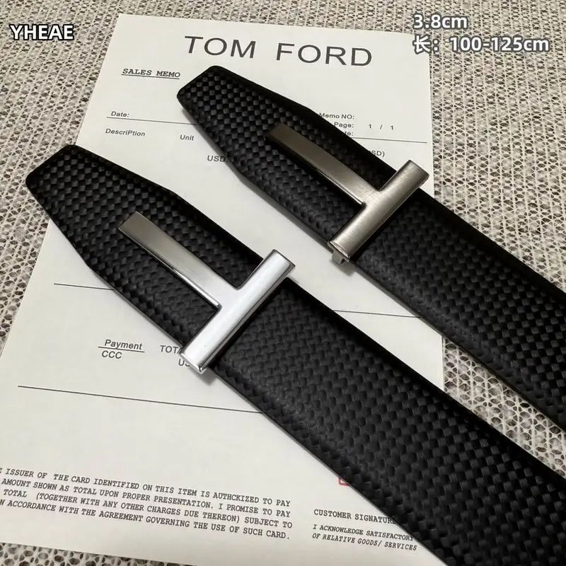 Tom Ford belt 38mmX100-125cm 8L17